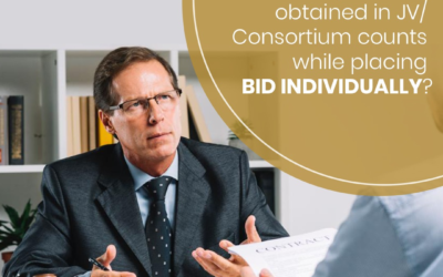 Bidder Qualification Criteria-Whether experience of a partner or member of consortium (individual or a body corporate) gained while being in Consortium/ JV / Partnership could be considered in connection with bids subsequently submitted independently