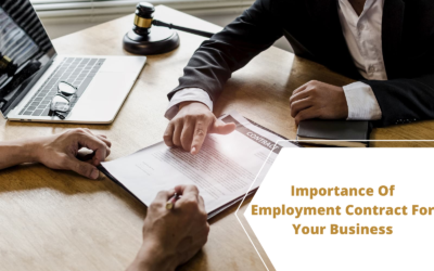 Importance Of Employment Contract For Your Business